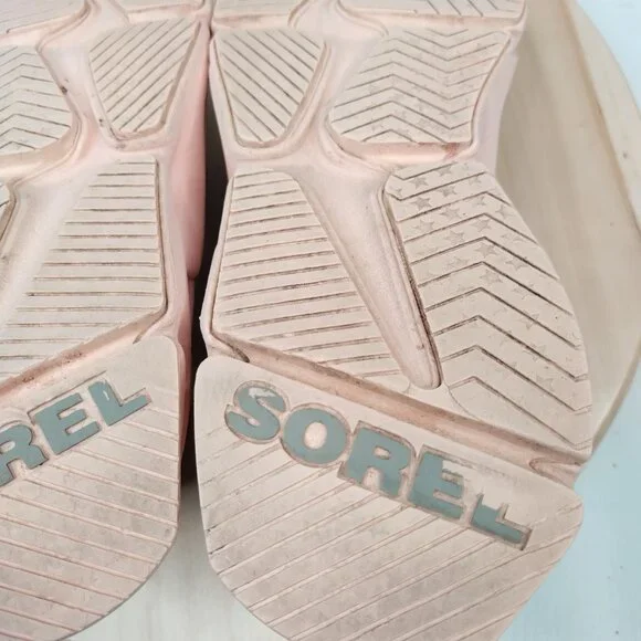 Sorel Kinetic RNEGD Sneakers Grey Pink Running Shoes Sneakers Women US 7.5 - Picture 13 of 15